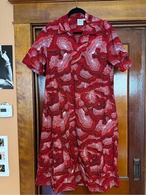 YEVU clothing 100% cotton midi dress